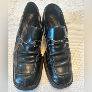 Gucci leather loafers
